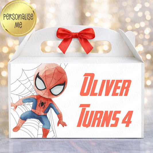 Spiderman Themed Party Box