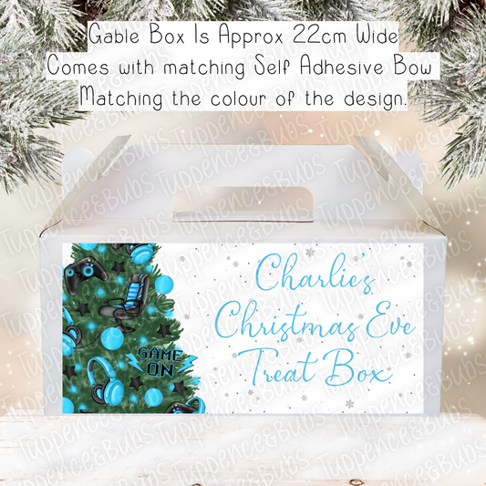 Gaming Themed Christmas Treat Box - 5 Colours