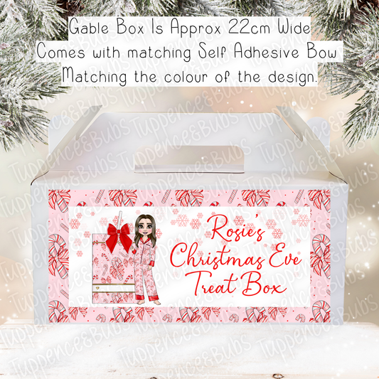 Juice Box Themed Christmas Treat Box