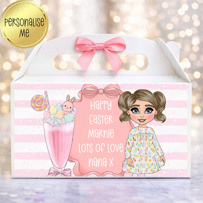 Easter Milkshake Style Treat Box - 3 Colours