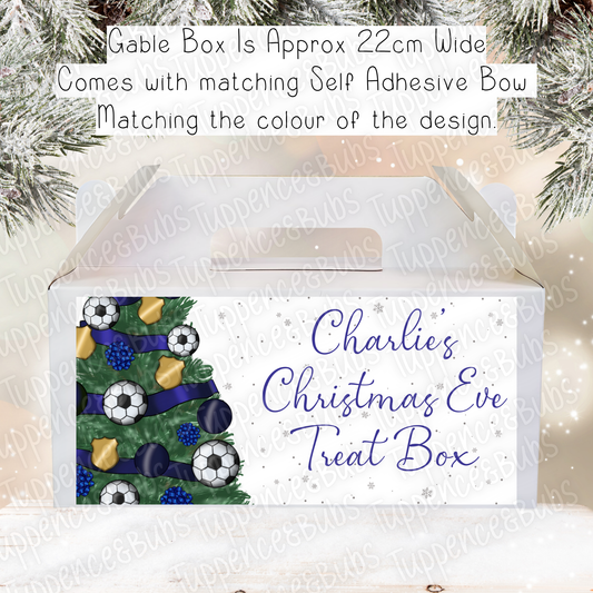 Football Themed Christmas Box - 7 Colours