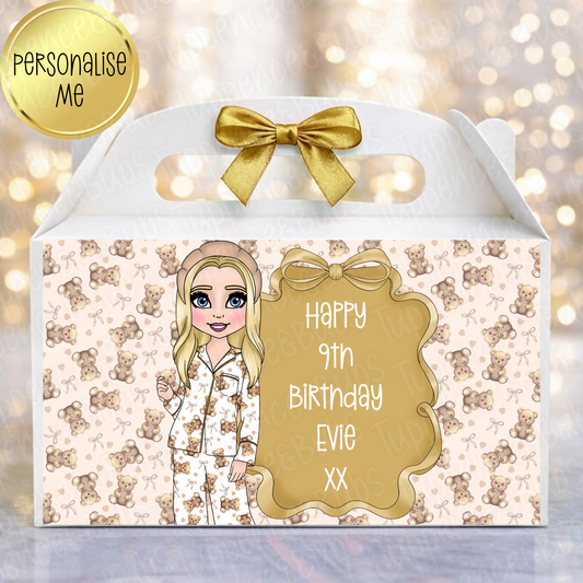 Teddy Plush Style Party Box