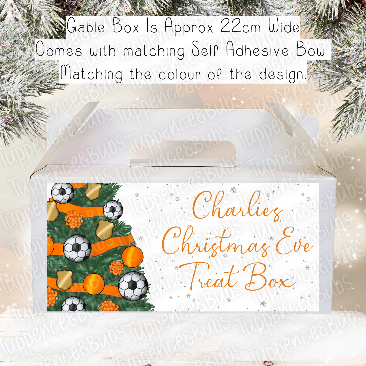 Football Themed Christmas Box - 7 Colours