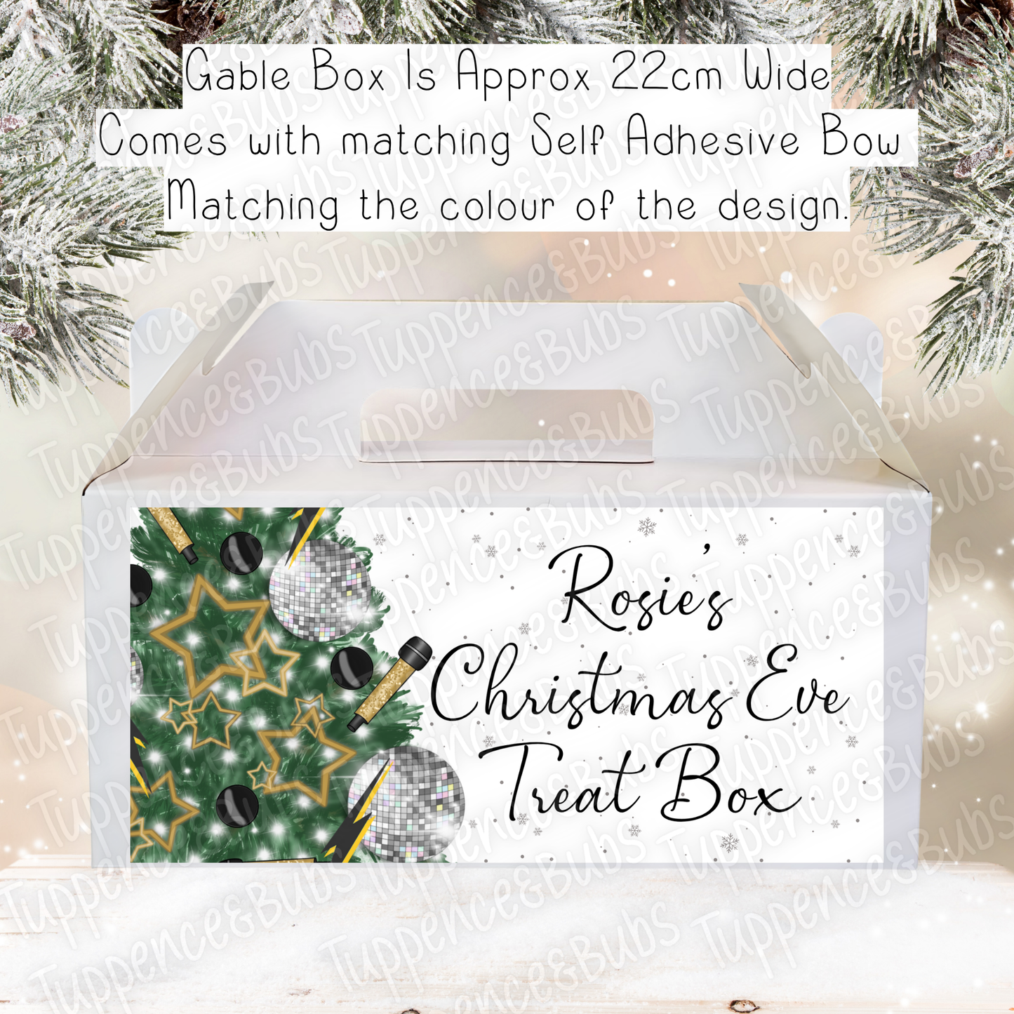 Music Inspired Christmas Gable Box - 3 Designs