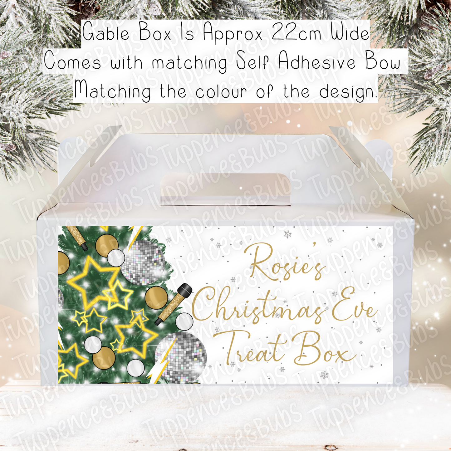 Music Inspired Christmas Gable Box - 3 Designs