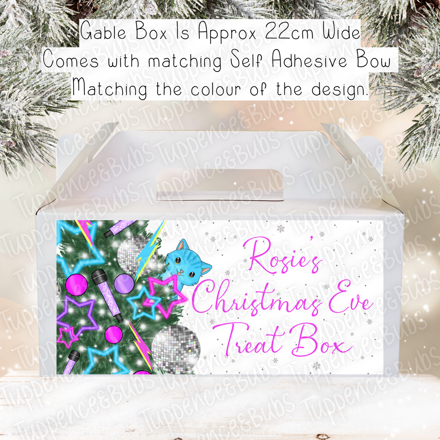 Music Inspired Christmas Gable Box - 3 Designs