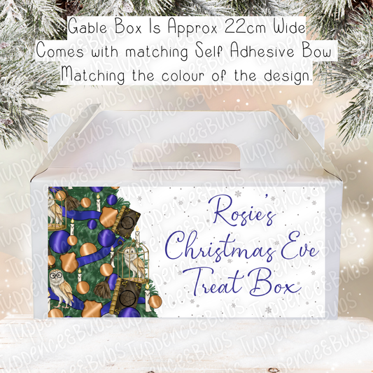 Wizard Themed Christmas Gable Box - 4 Designs/Colours
