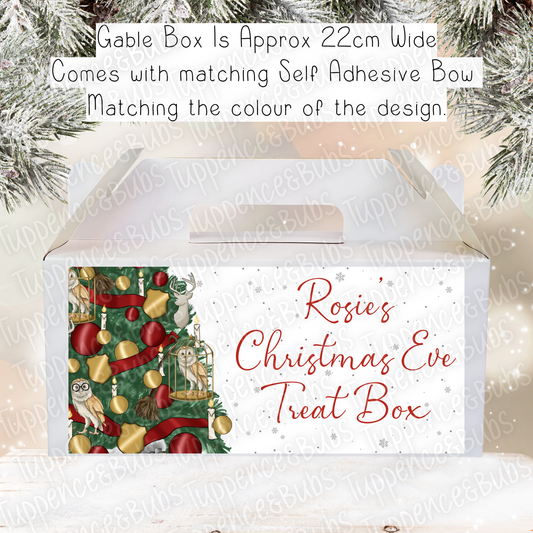 Wizard Themed Christmas Gable Box - 4 Designs/Colours
