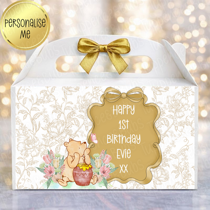 Pooh Themed Party Box - 2 Designs