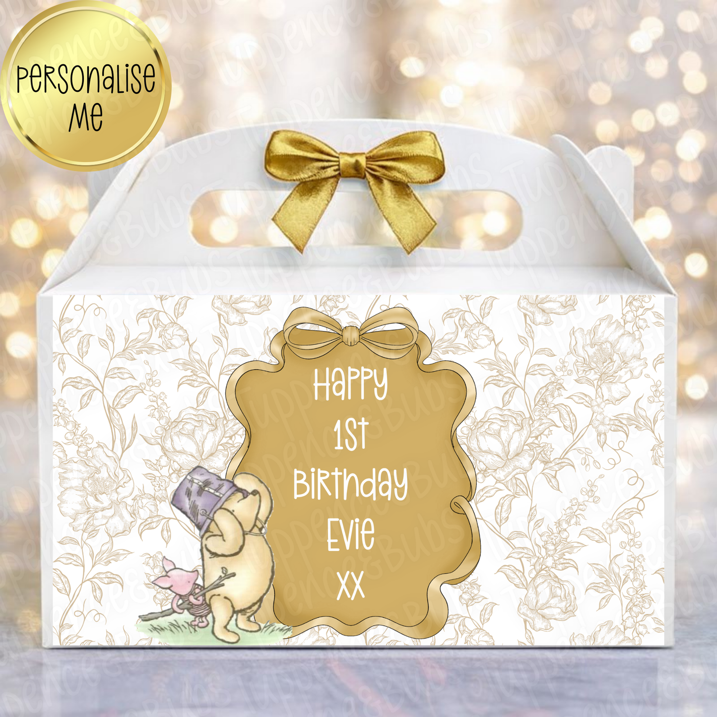 Pooh Themed Party Box - 2 Designs