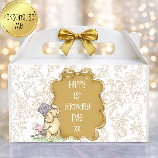 Pooh Themed Party Box - 2 Designs