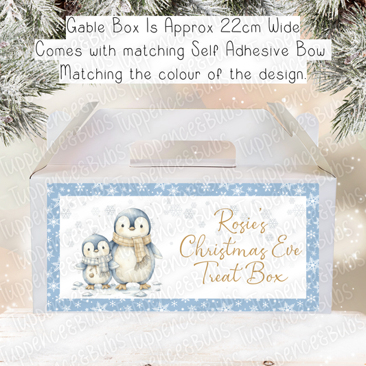 Cute Themed Christmas Treat Box - 3 Designs