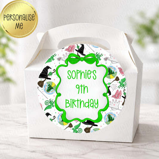 Wicked Witch Themed Treat Box