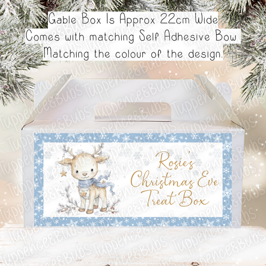 Cute Themed Christmas Treat Box - 3 Designs