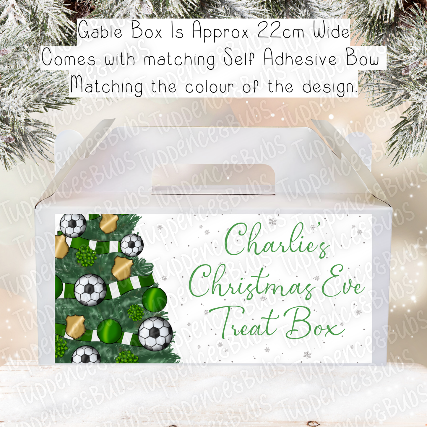 Football Themed Christmas Box - 7 Colours