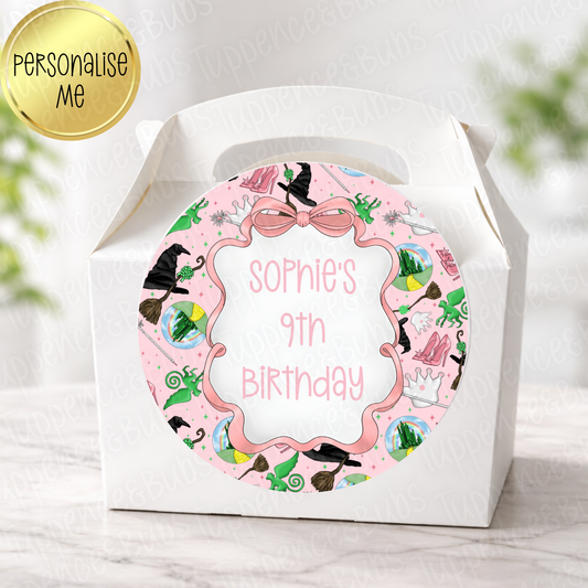 Wicked Witch Themed Treat Box