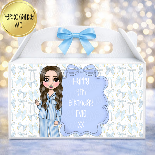 Blue Beauty Style Party Box