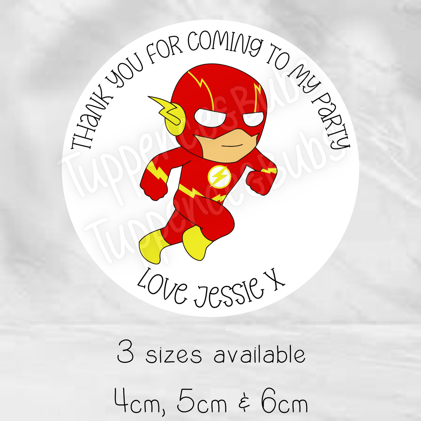 Flash Inspired Stickers