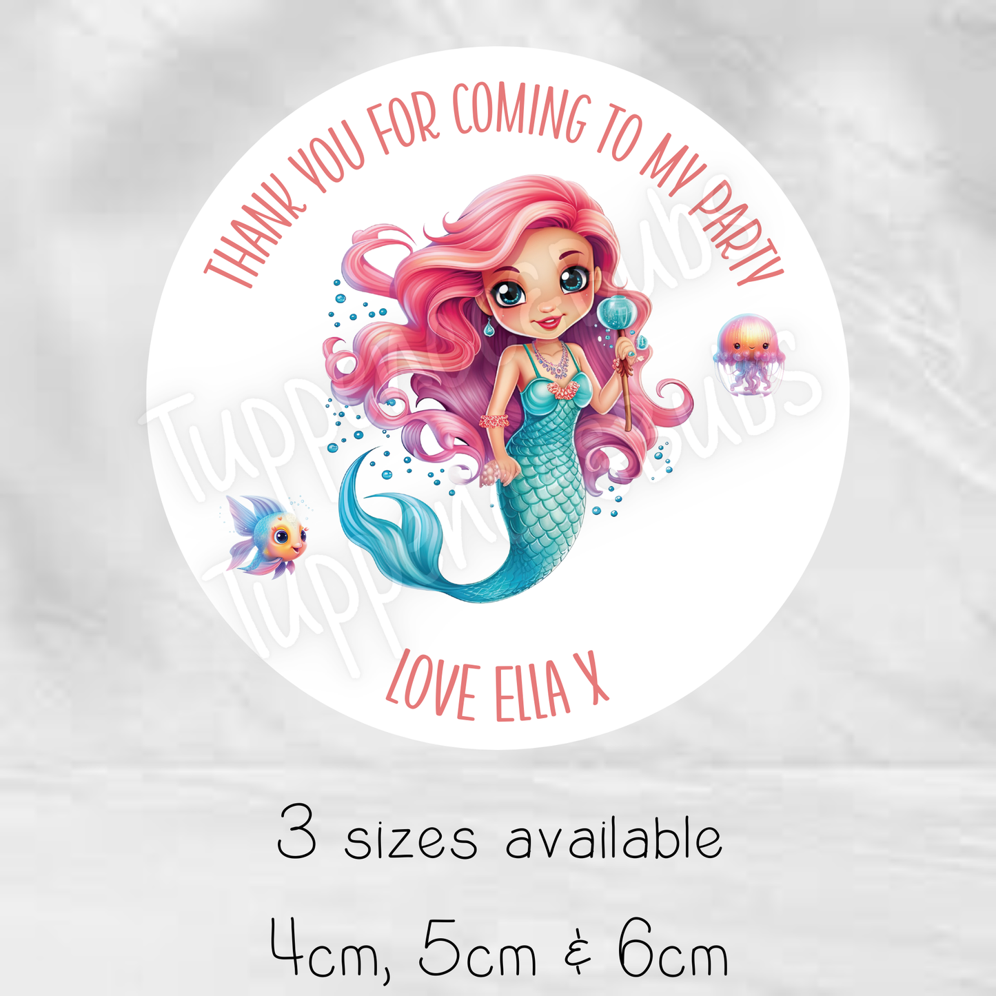 Mermaid Inspired Stickers