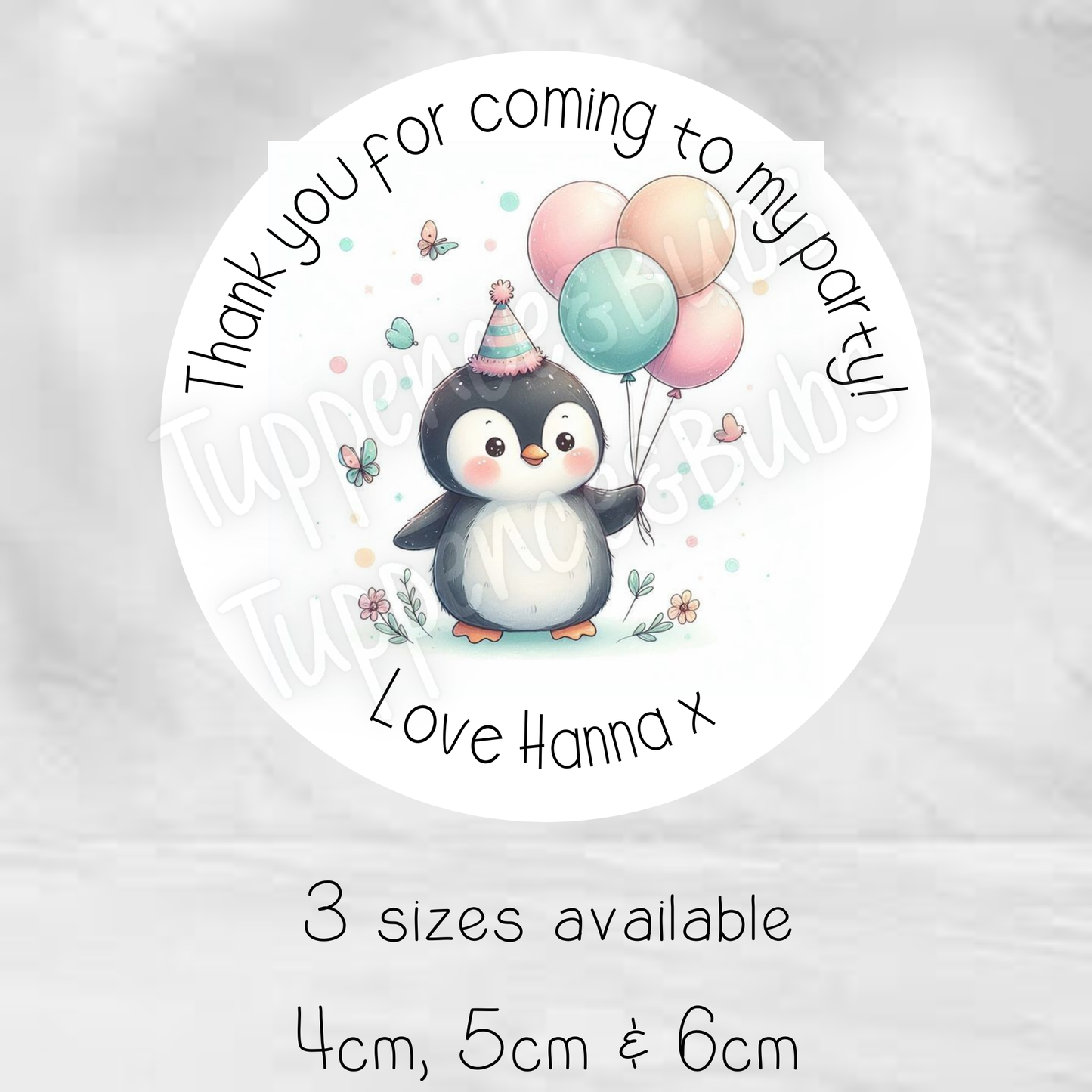 Cute Penguin Stickers
