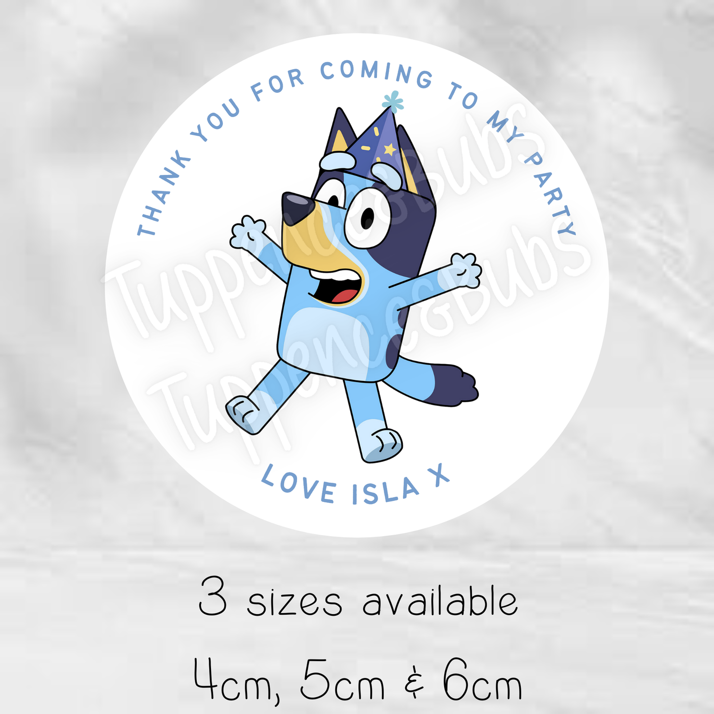 Blue Dog Inspired Stickers