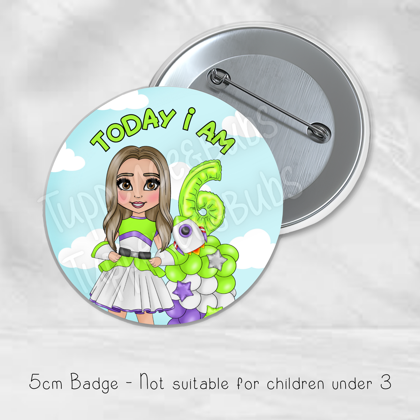 Buzz Inspired Badge - Girl/Boy