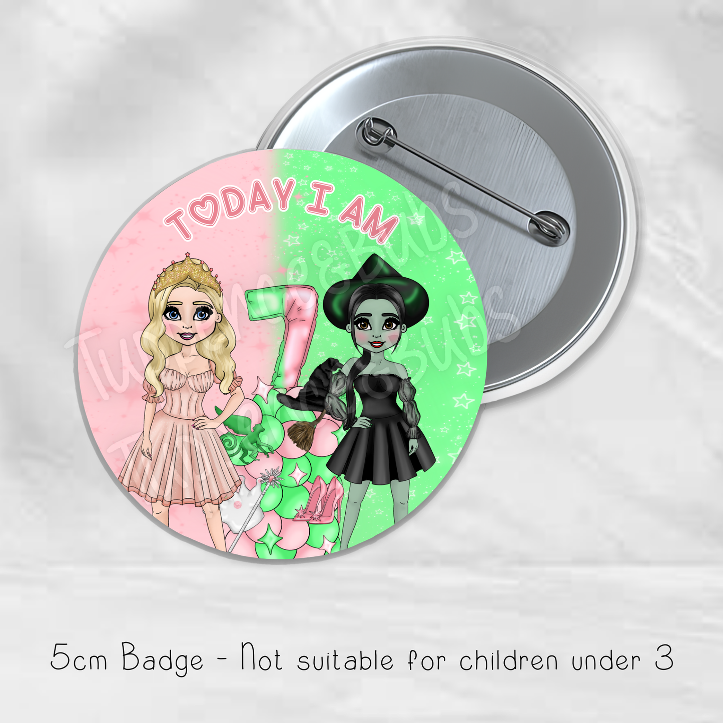 Wicked Inspired Badge - Any Age