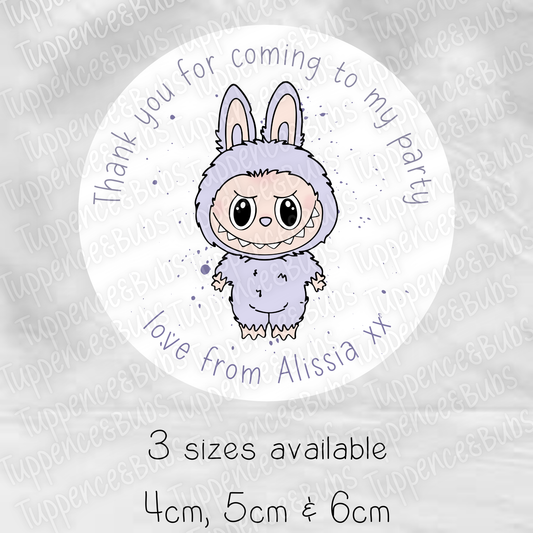 Monster Doll Inspired Stickers