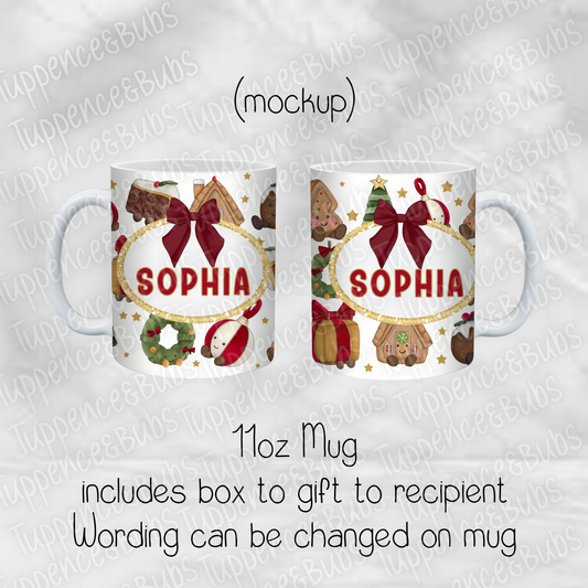 Cuddly Plus Inspired Mug - Christmas
