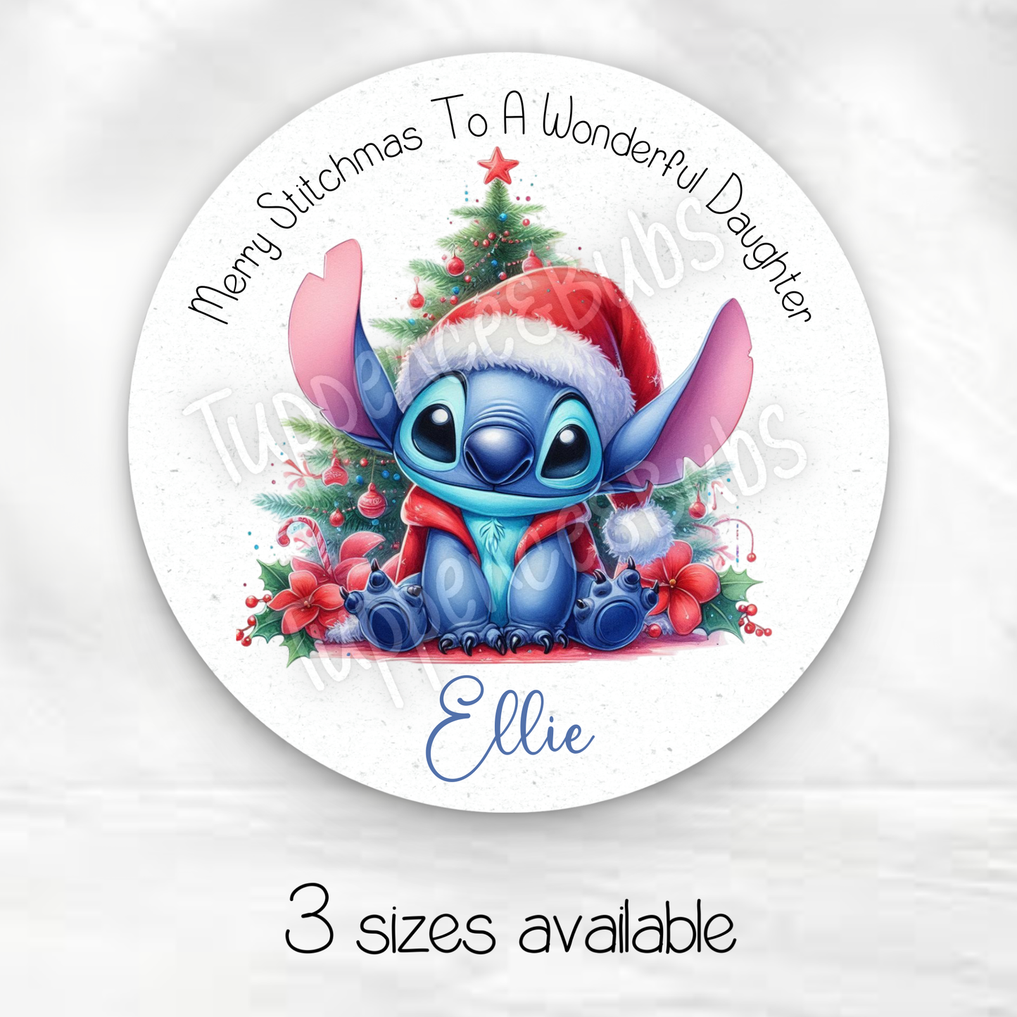 Stitchmas Inspired Christmas Gift Tags