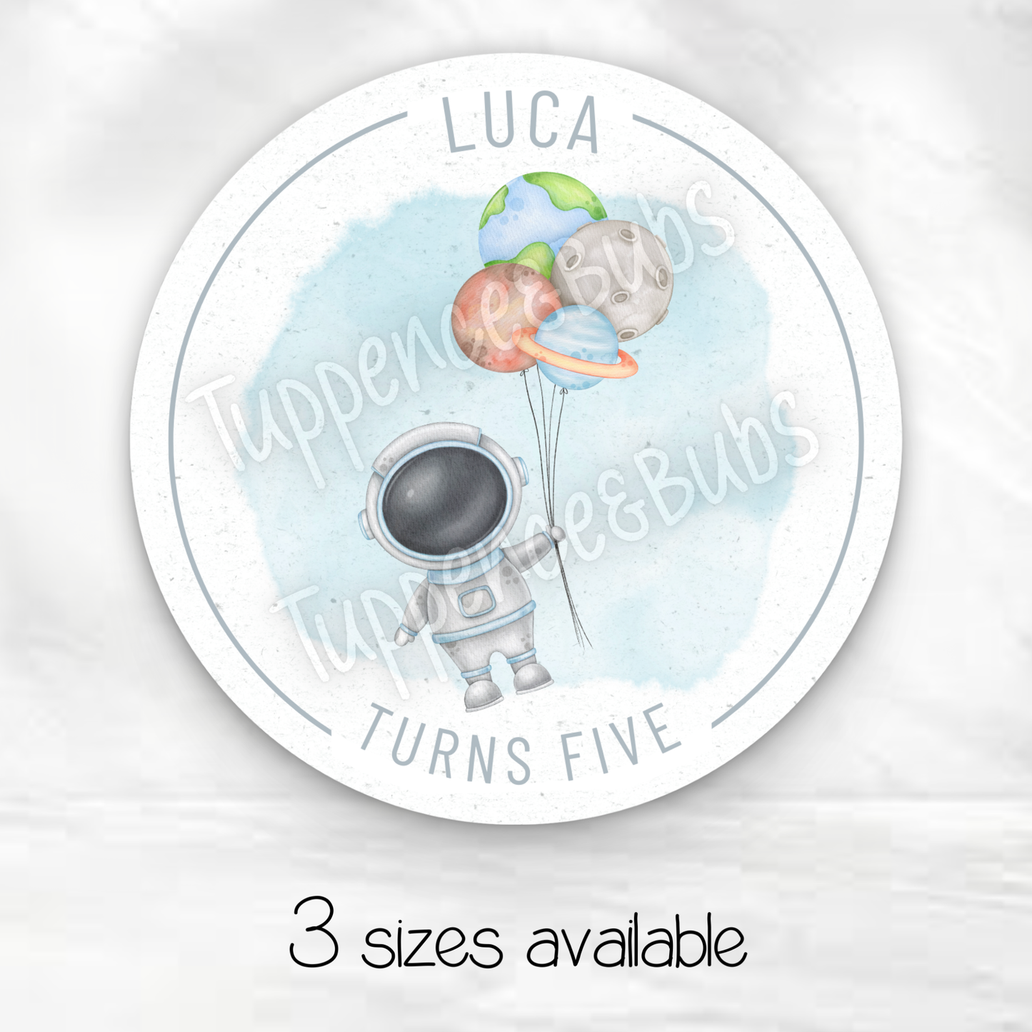 Astronaut Inspired Stickers