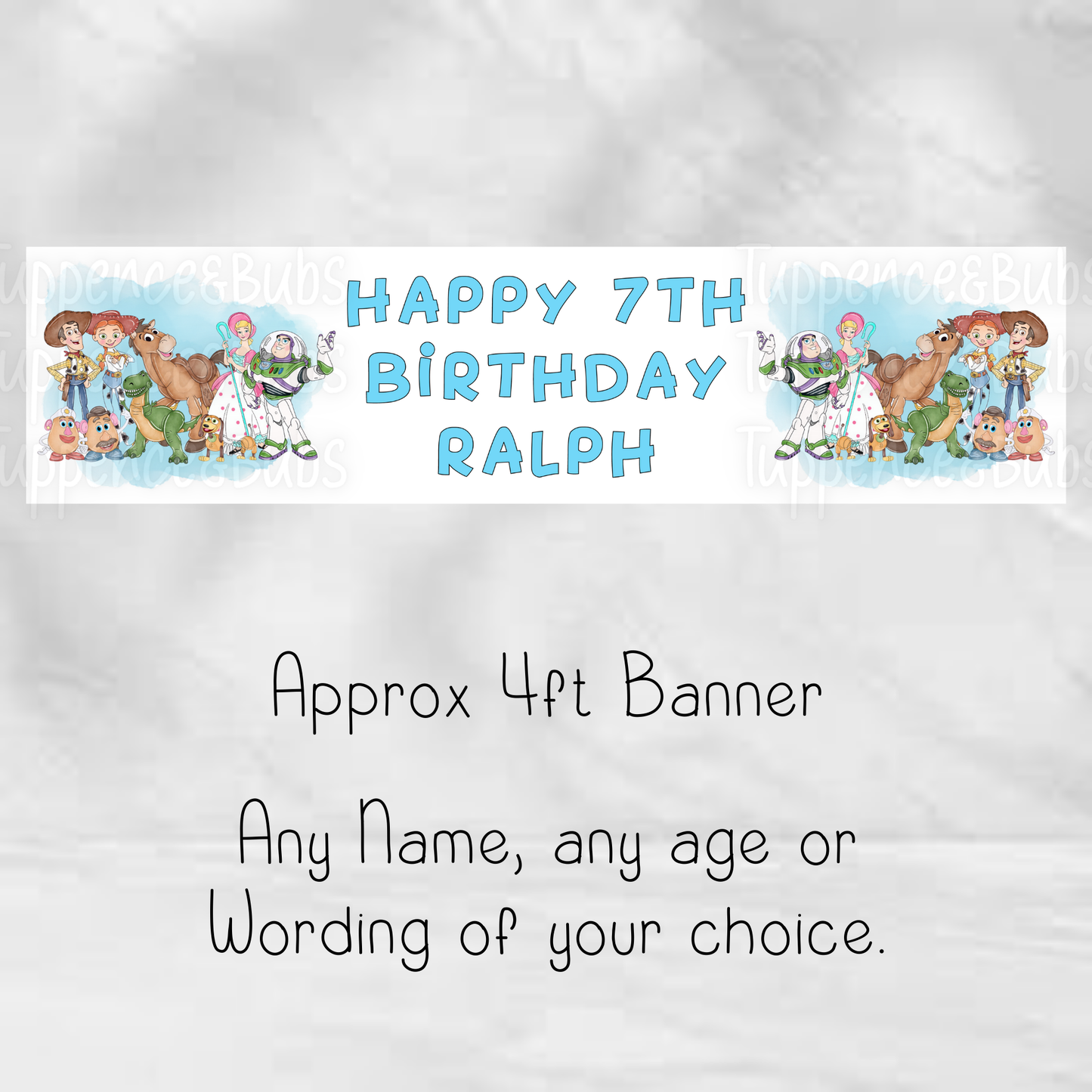 Toy Inspired Birthday Banner