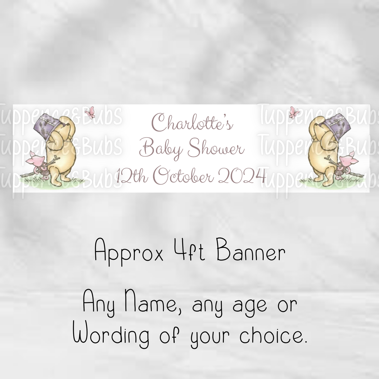Bear Inspired Banner - Any Occasion
