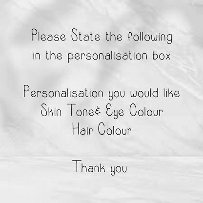 Red Pj Beauty Inspired Birthday Card