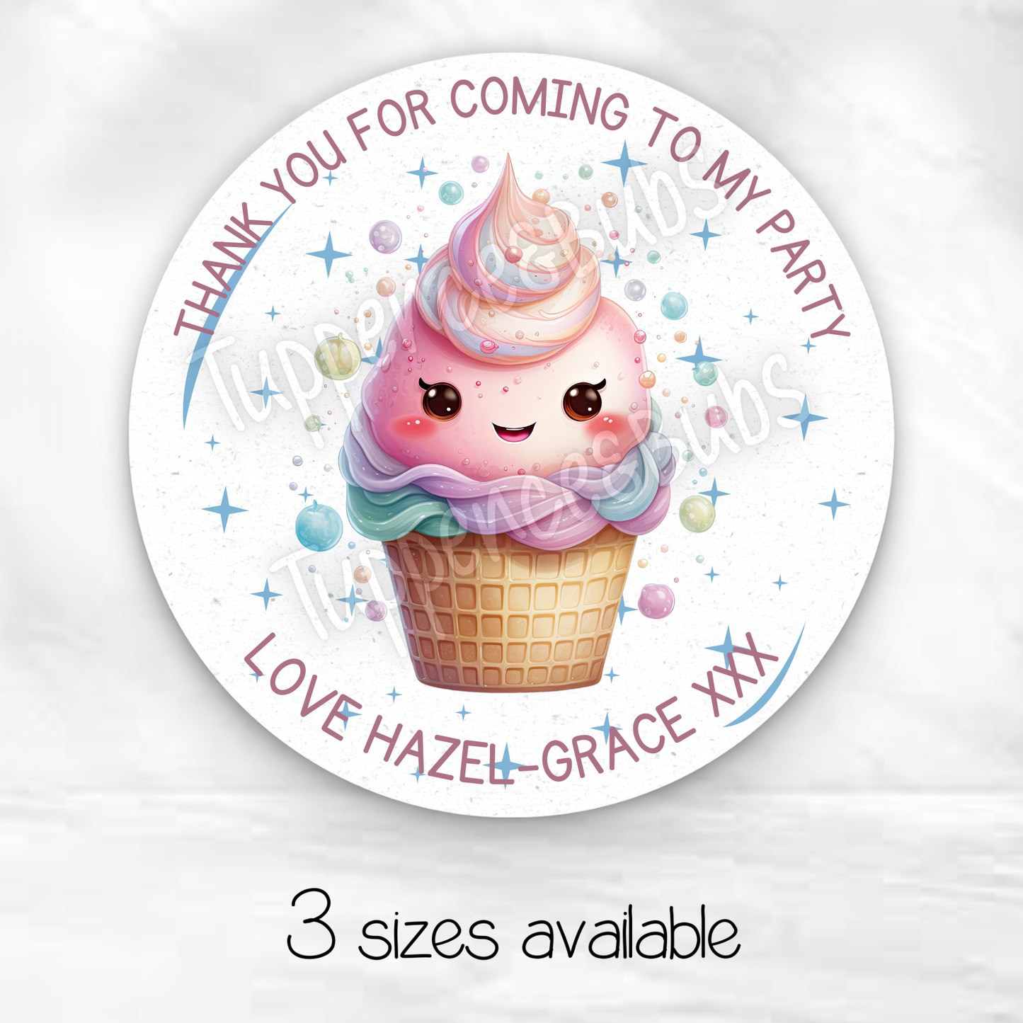 Ice Cream - Sweet Party Stickers
