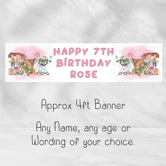 Toy Inspired Birthday Banner