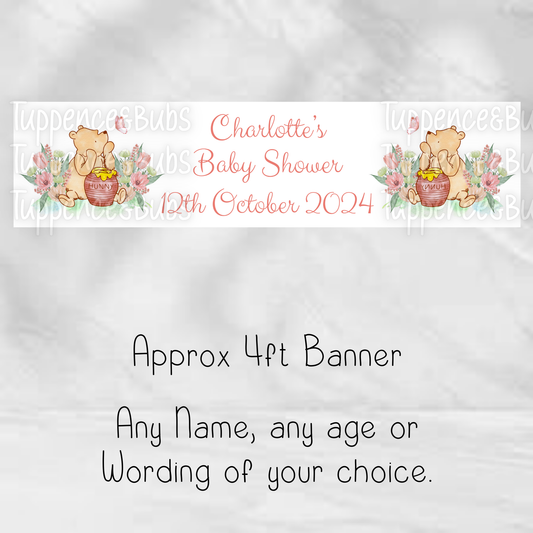 Bear Inspired Banner - Any Occasion