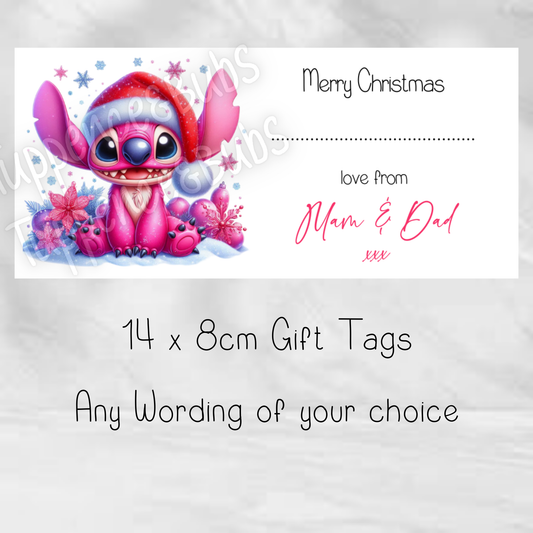 Angel Inspired Christmas Labels