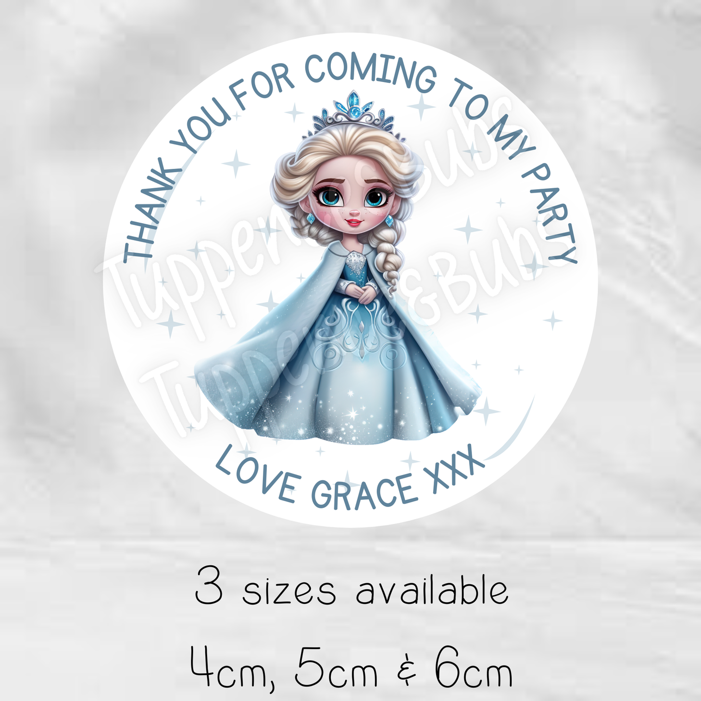 Frozen Inspired Stickers