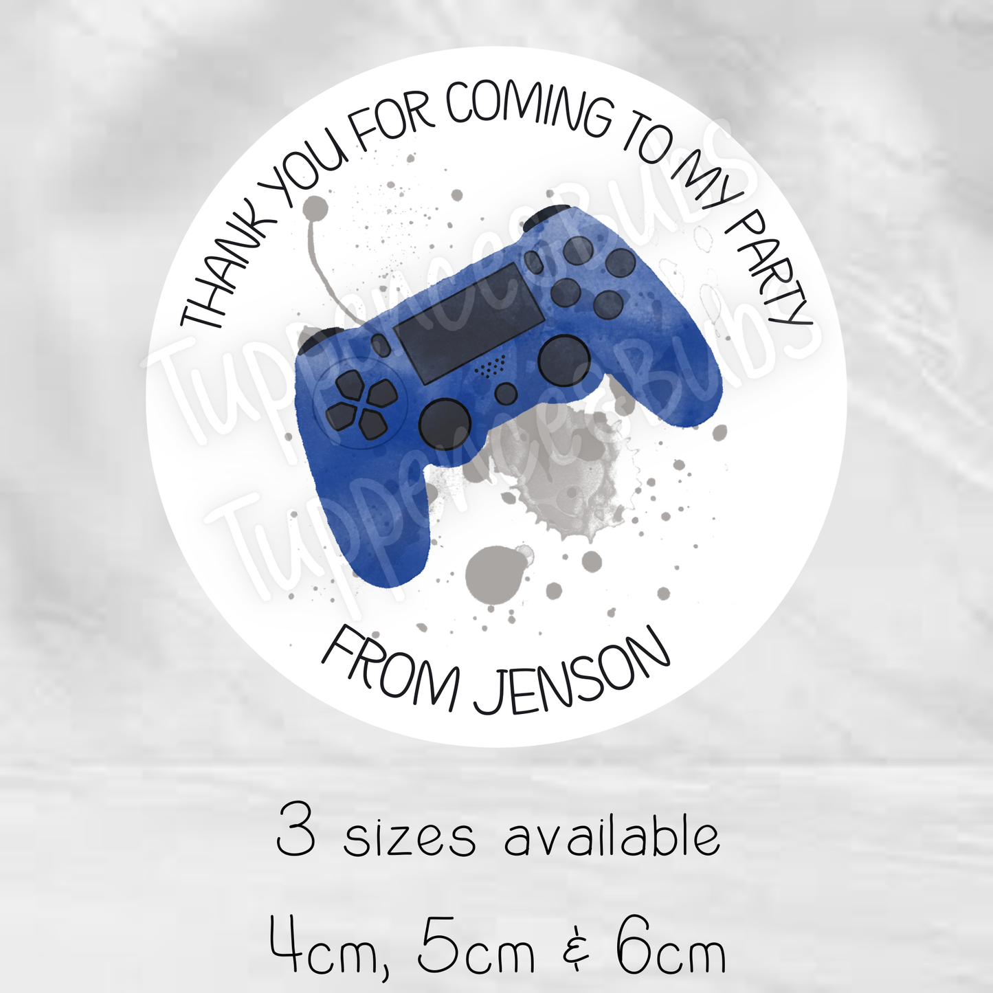 Gaming Controller Party Stickers