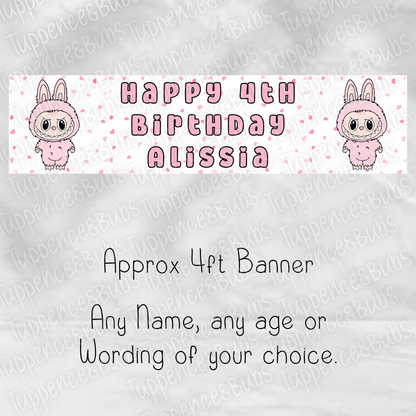 Monster Doll Inspired Banner