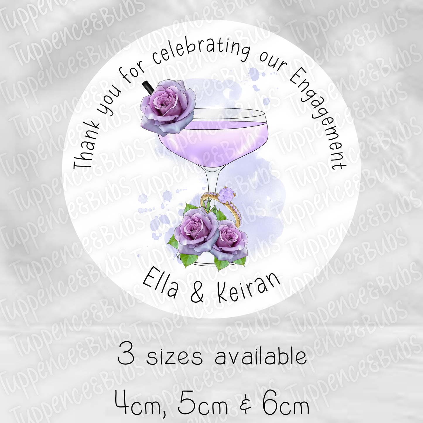 Engagement Stickers - 7 Colours