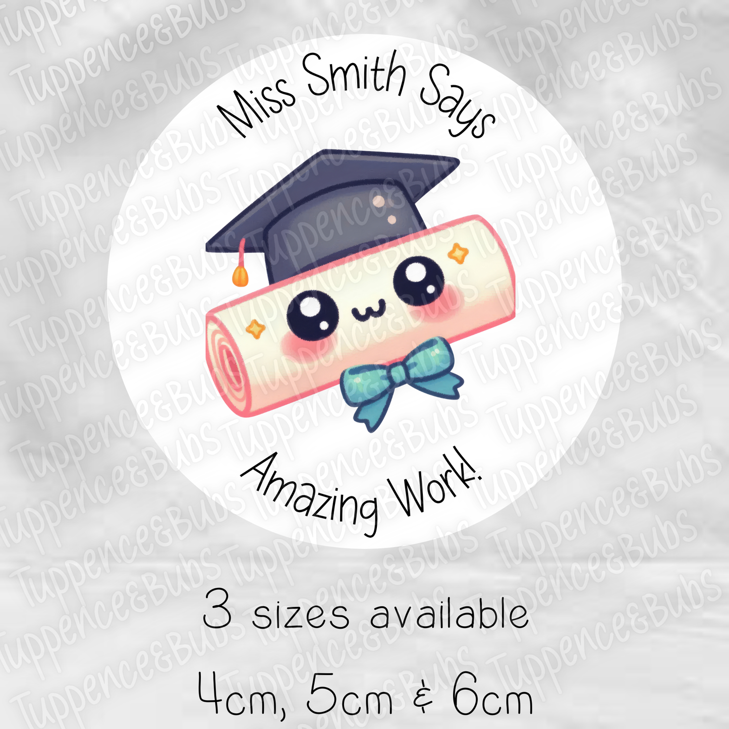Teacher Stickers - 4 designs