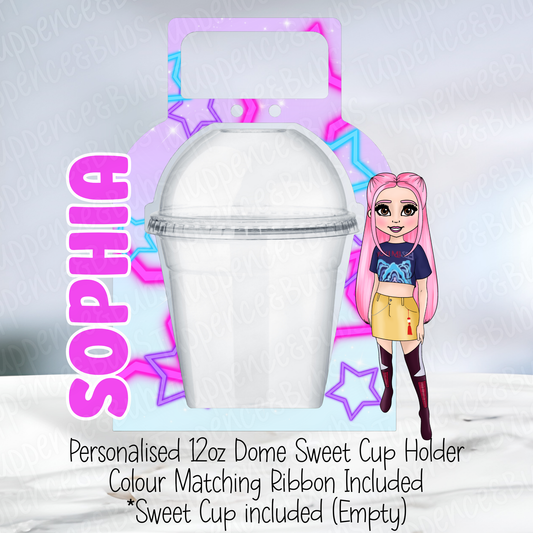 Music Themed Dome Sweet Holder