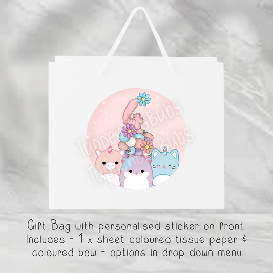 Squish Mallow Inspired Gift Bag - 2 Sizes Available