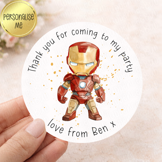 Ironman Inspired Stickers