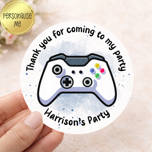 Gamer Controller Themed Stickers