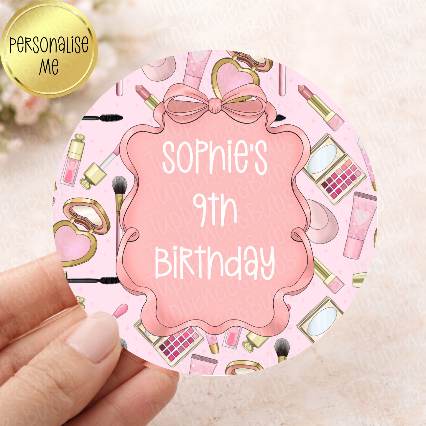Make Up Themed Stickers