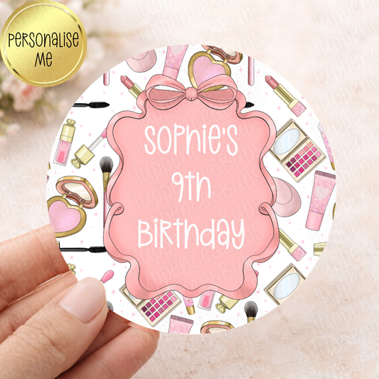 Make Up Themed Stickers