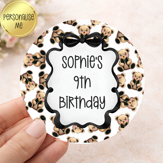 Teddy Bear Themed Stickers